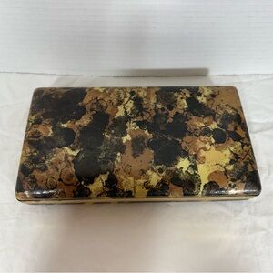 Elegant Brown and Gold Jewelry Organizer